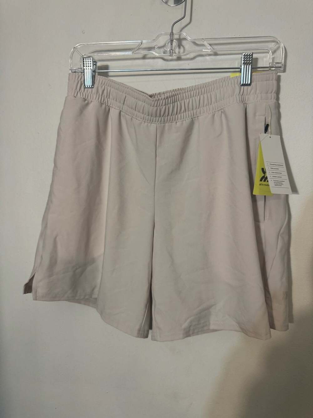 All in Motion Athletic Shorts Size S Beige